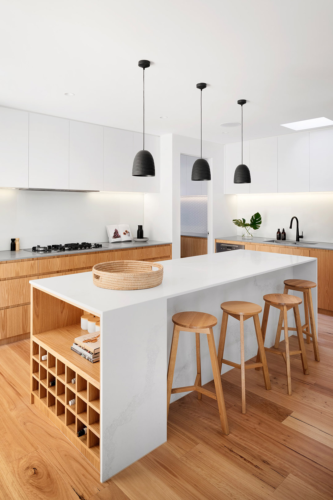 Interior design of a mordern Kitchen